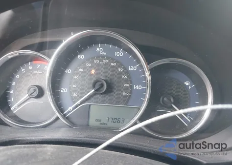 2016 Toyota Corolla L из США, поврежденный, VIN 2T1BURHE0GC511628